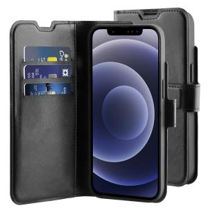 iPhone 13/13 Pro Gel Wallet Case Black