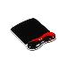 Duo Gel Mouse Wristrest Wave Red / Black
