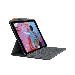 Slim Folio For iPad 7th Generation Graphite Azerty Francais