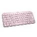 Mx Keys Mini Minimalist Wireless Illuminated Keyboard - Rose - Qwerty Us Intl