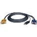 TRIPP LITE KVM Switch USB (2-in-1) Cable Kit For B020-008/016 Series B022-016 And B022 Desktop Series 5.7m