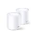 Deco X60 V3.2 - Whole Home Mesh System - Wi-Fi 6 Ax5400  - 2 Pack