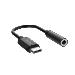 USB-c To Audio 3.5mm (aux Cable) Adapter Plug - Jack Adapter Black